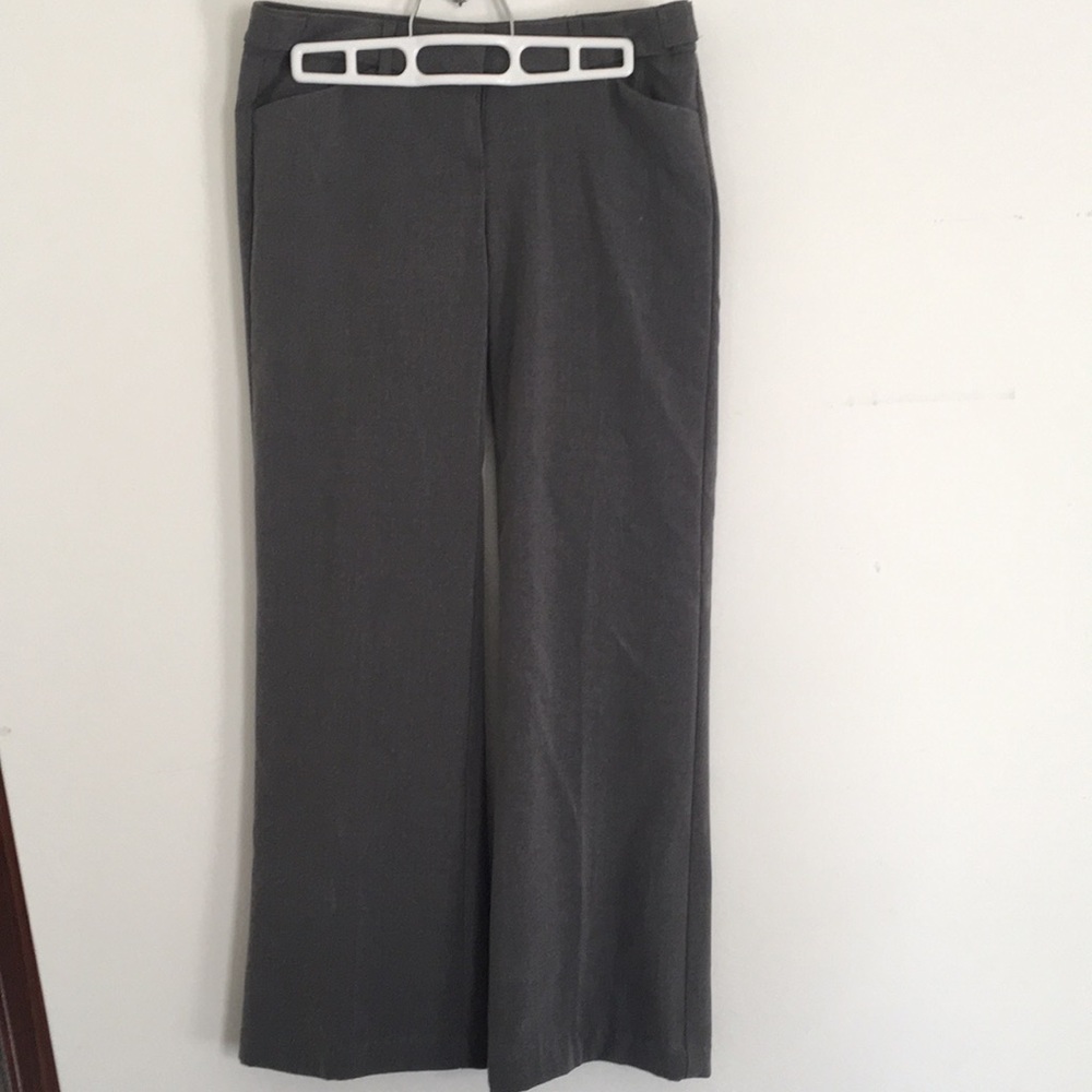 Gray dress pants